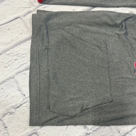 Nebraska Kids Gray and Red Hoodie - Picture 3 of 5